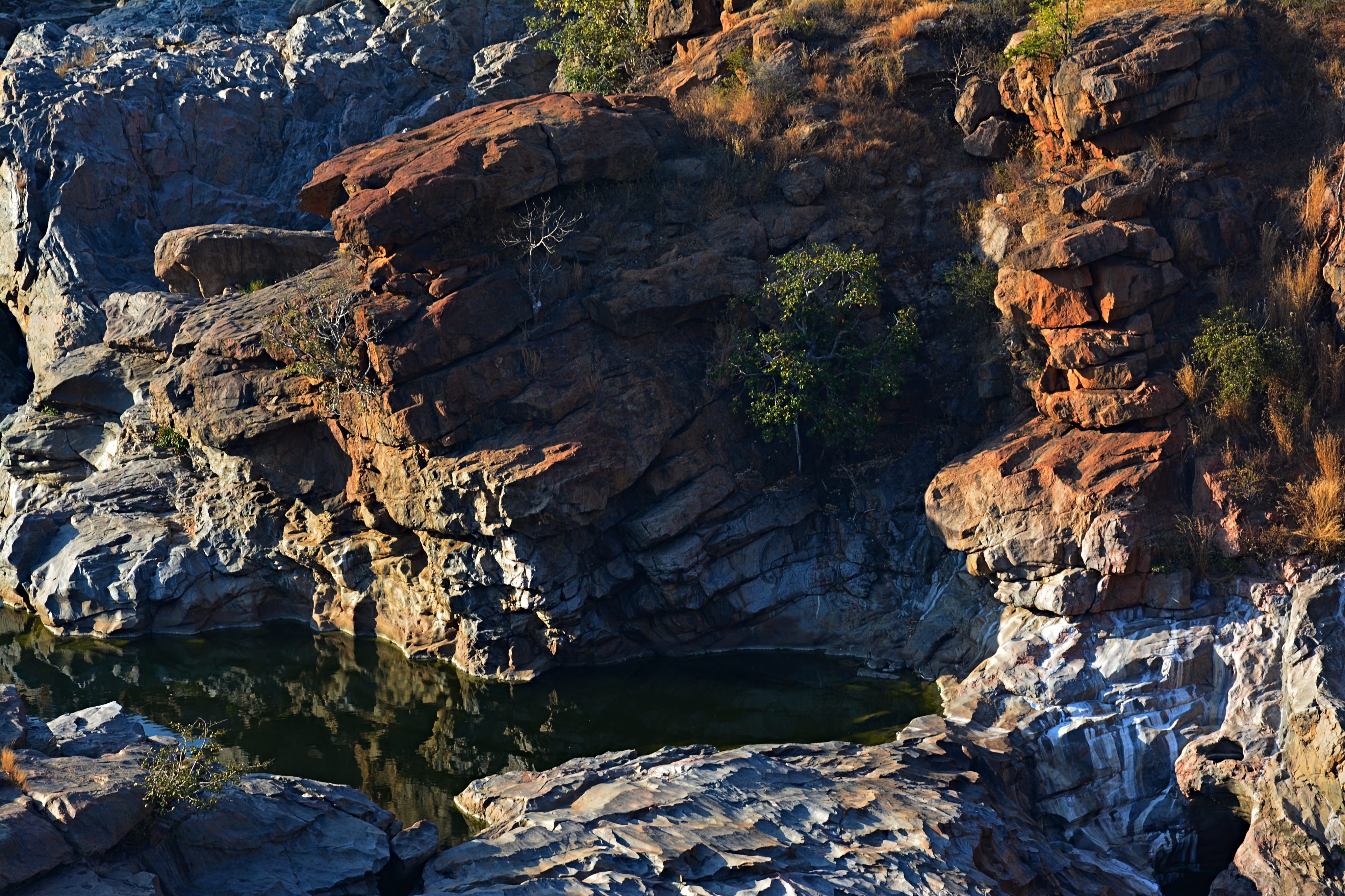 Chunchi Falls near Mekedatu Sangama